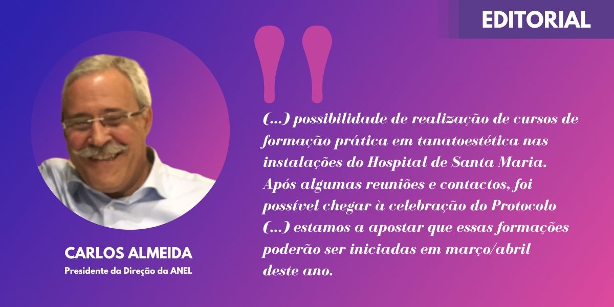 FORMAÇÃO PROFISSIONAL: TANATOESTETICA